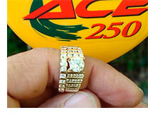 С Гаррет 250 нашли золотое кольцо