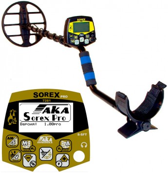 АКА Сорекс Pro Топовый детектор в линейке «Сорексов». Единственный из них, который оснащен фильтром электромагнитных помех и автоматической системой адаптации к новой катушке. Новичкам не рекомендуем, достаточно сложен в настройке.